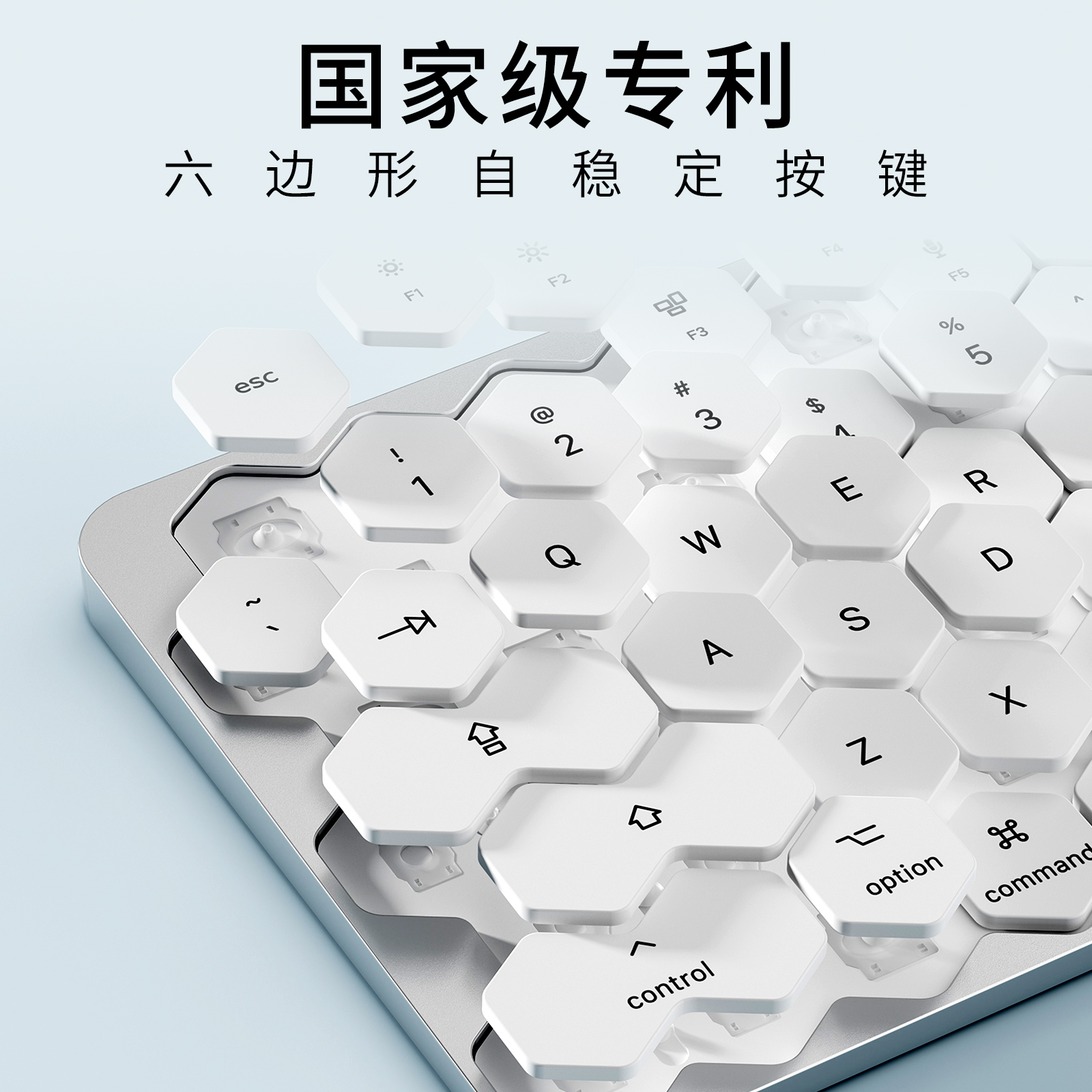 Pie无线蓝牙充电键盘